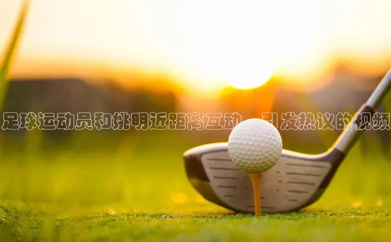 耀世游戏平台官网入口百度数据开放平台足球运动员和姚明近距离互动，引发热议的视频